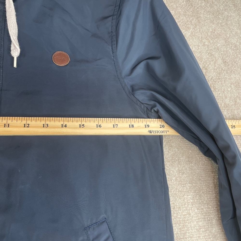 Marshall Artist Lightweight Hooded Jacket Navy Blue‎ Size Small Modern Tailoring - Picture 5 of 16